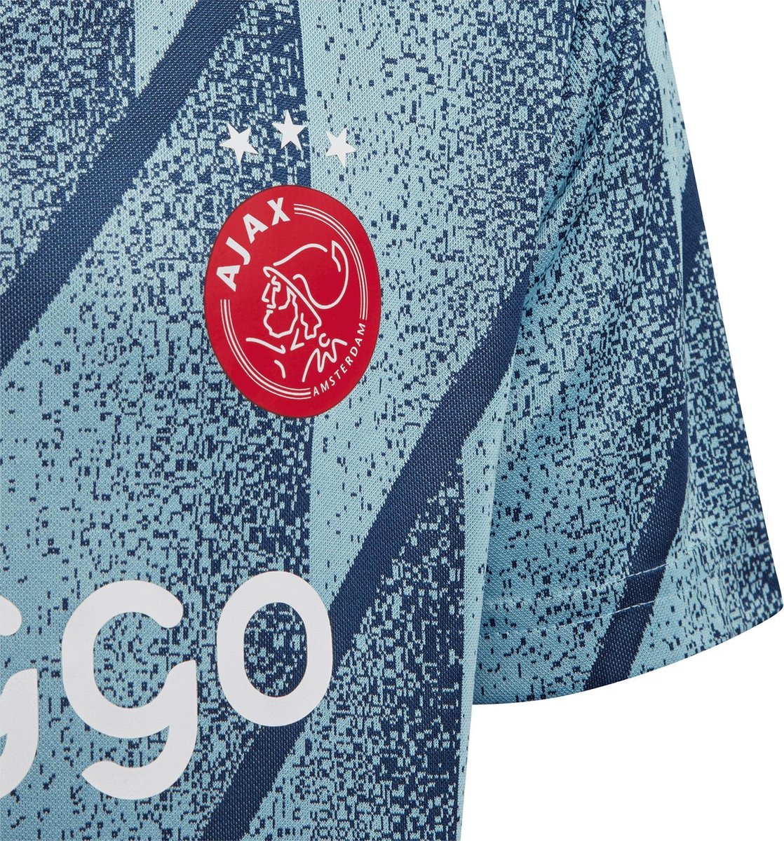 adidas Ajax minikit Uit 2020-2021 - Ijsblauw - Maat 110 | bol.com