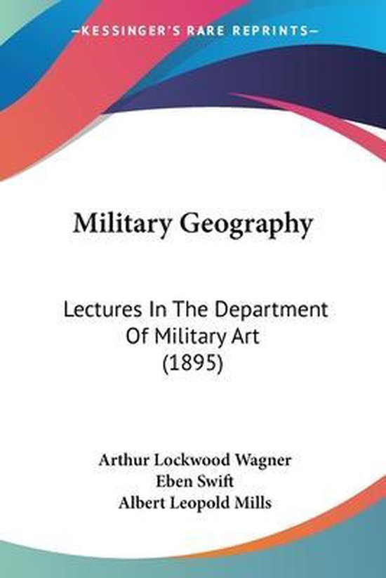 Military Geography 9780548889237 Arthur Lockwood Wagner Boeken