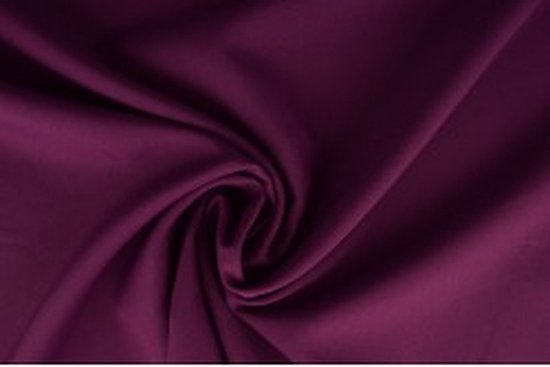 50 meter texture stof - Cassis - 100% polyester