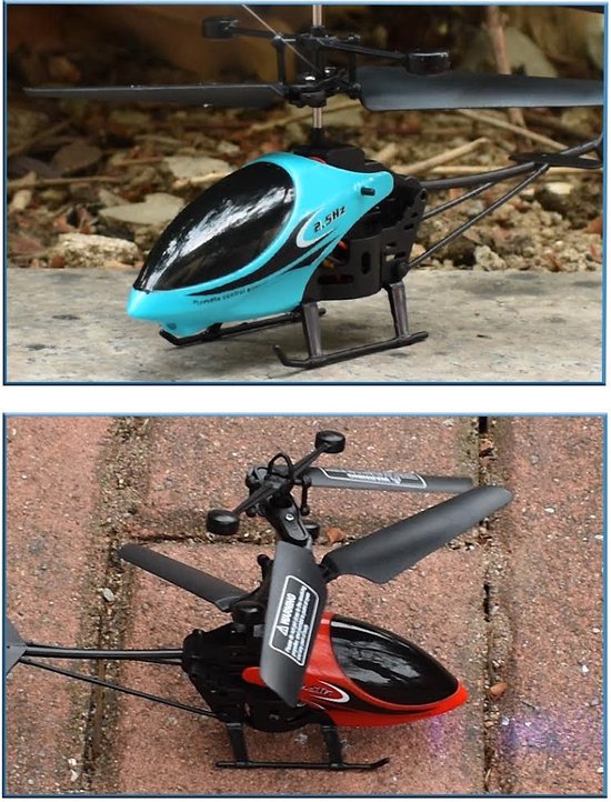 Generico Op afstand bestuurbare helikopter infrarood met ledlicht, RC