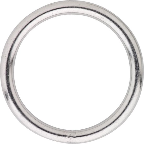 Gelaste Ring 6Mm Binnenm 40Mm Rvs