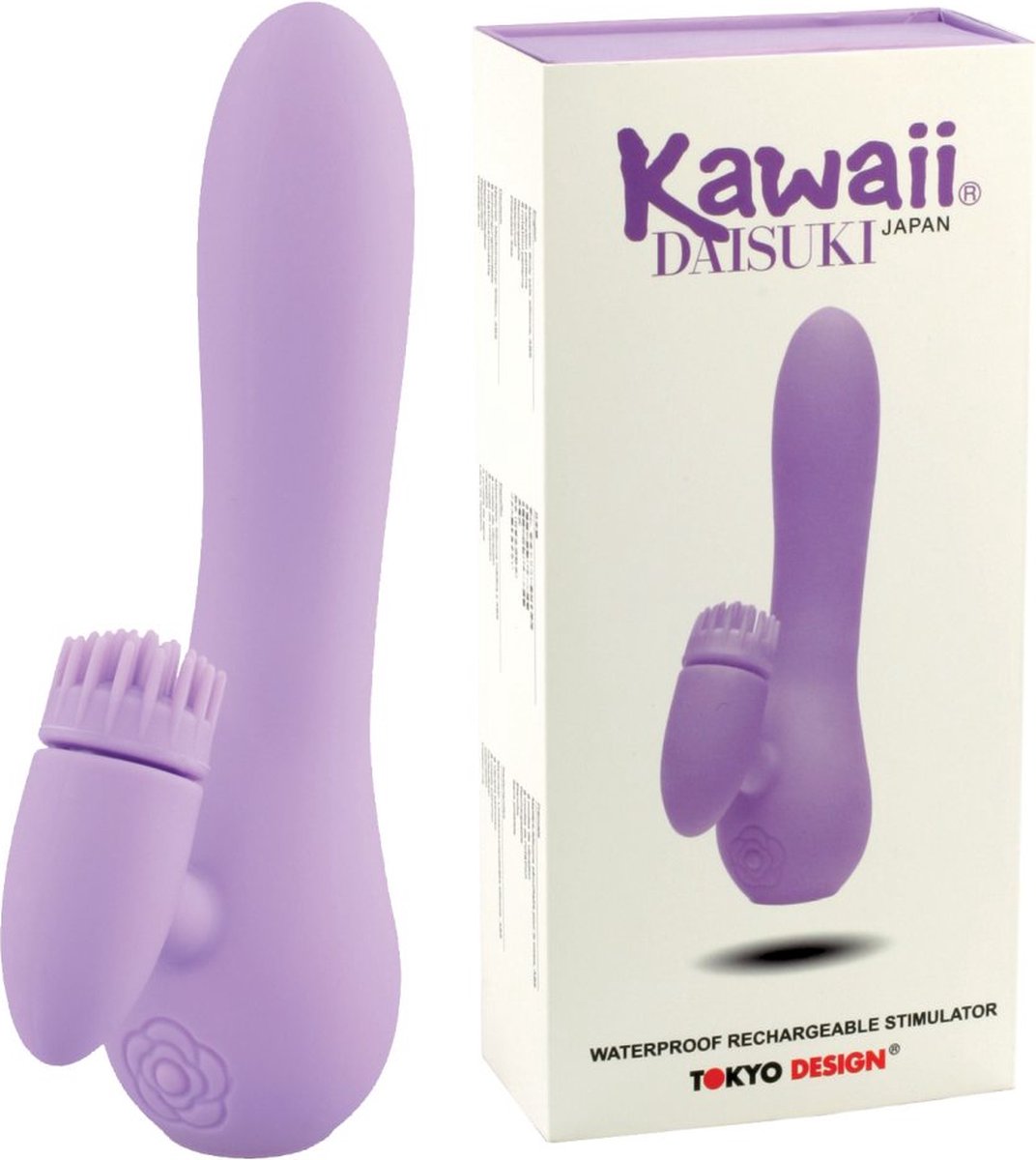 Tokyo Design Vibrator Love Toy Kawaii Daisuki 3 Paars