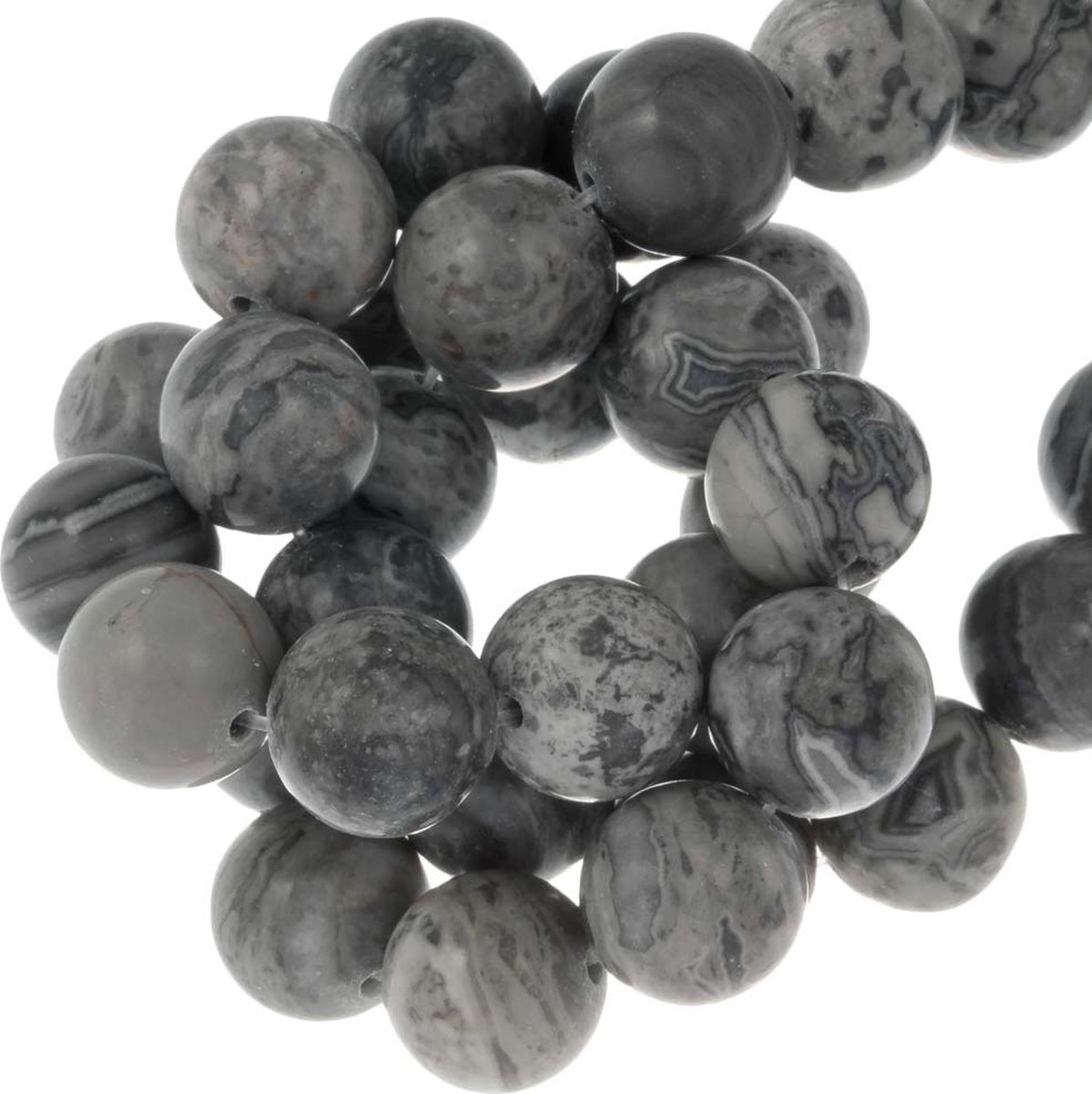 Picasso Jaspis Kralen (10 mm) 36 Stuks