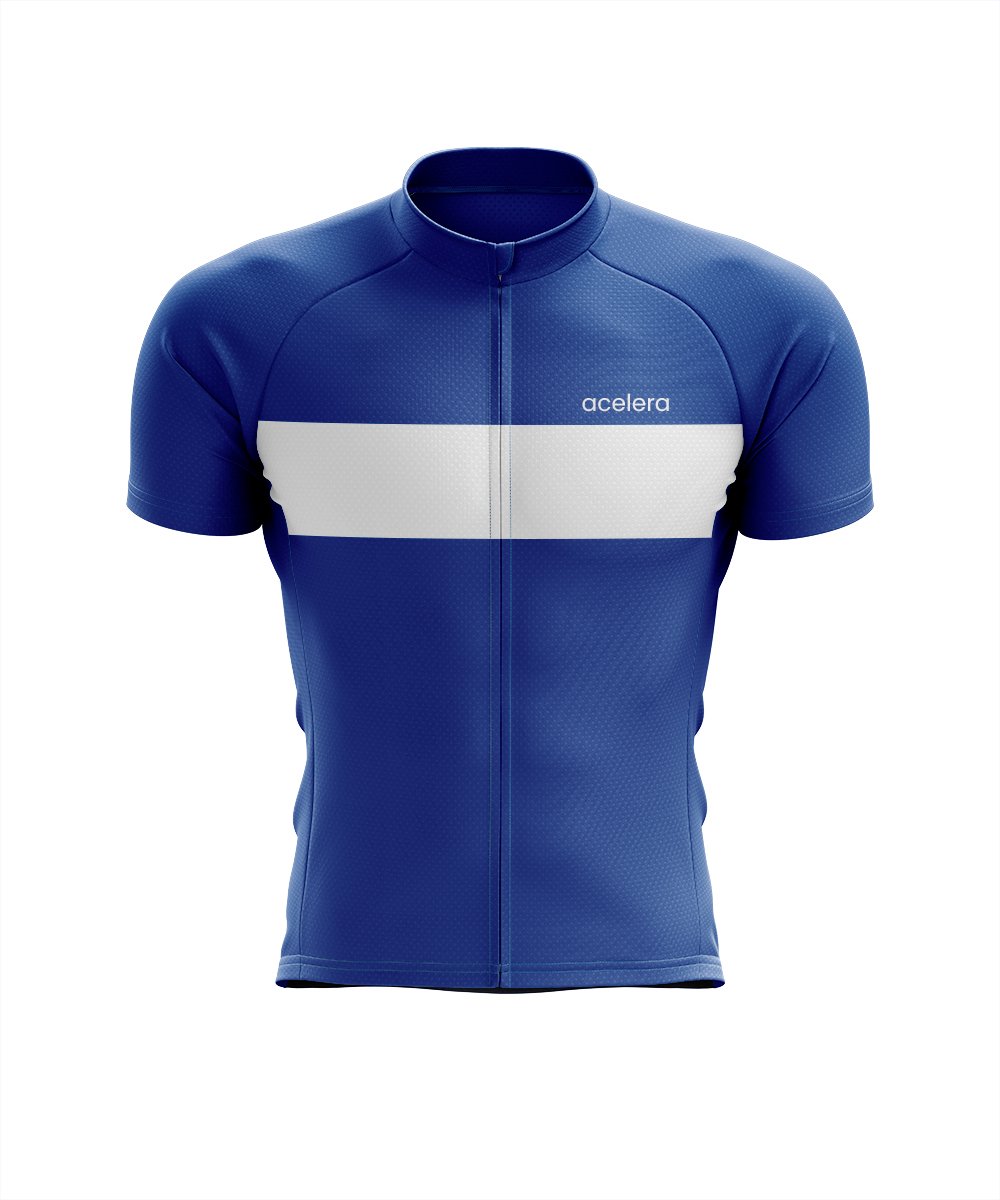 Acelera | Wielershirt | Fietsshirt heren korte mouw | Wielrenshirt | Fietskleding | Maat S