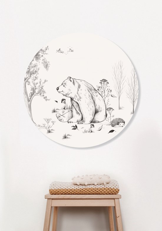 Muursticker afrikaanse olifant - - Voordelig