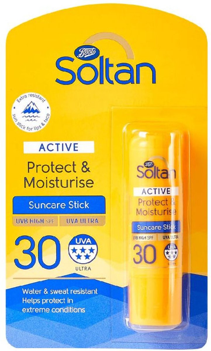 Soltan Protect & Moisturise Actieve Zon Stick SPF30