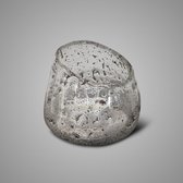 Brynxz - bougie chauffe-plat - bougie chauffe-plat - ambiance - M - verre pierre concassée - d.13 h.12