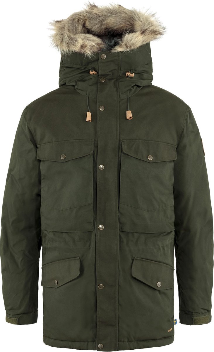 Fjällräven Singi Down Jacket - Parka - Heren Deep Forest M