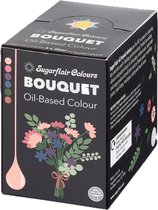Sugarflair Oil Based Colours Voedingskleurstoffen - Boeket - Set/6