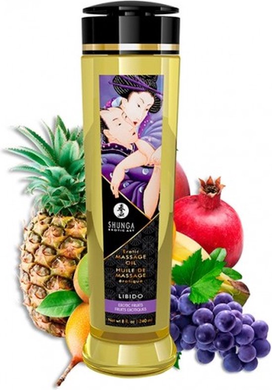 Erotic Massage Oil Shunga Líbido Exotic Fruits (240 ml)