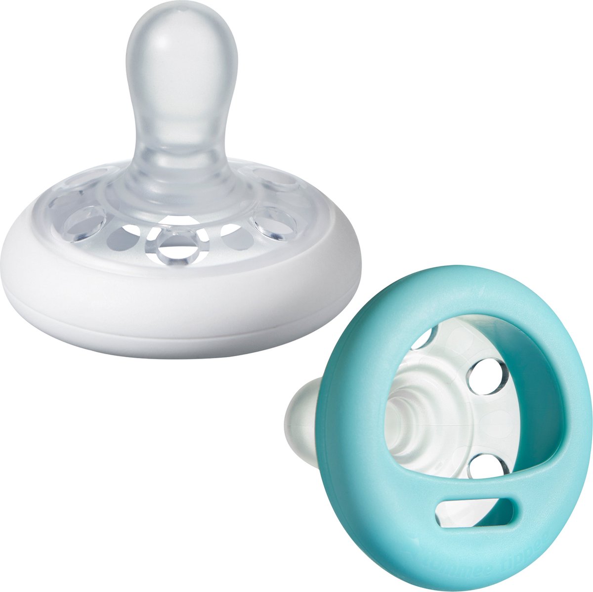 Tétine Soother MijnNami - 2 pièces - Turquoise - Sucette nouveau