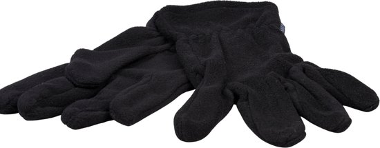 P&T Heren Handschoenen - Micro Fleece - Zwart - 10