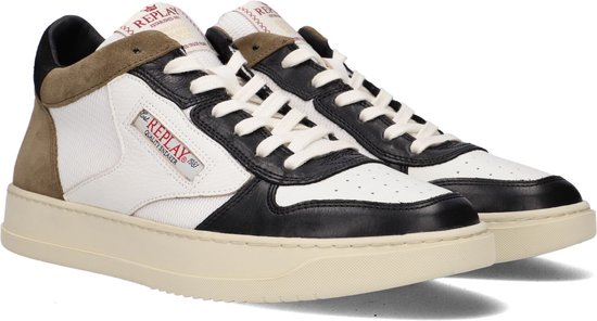 Replay Reload Cordoba Hoge sneakers - Leren Sneaker - Heren - Wit ...