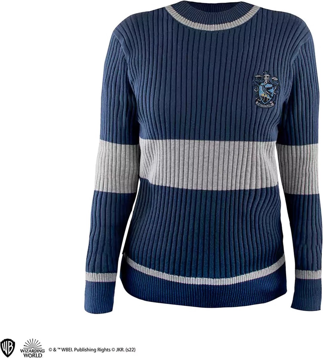 Cinereplicas Harry Potter - Ravenclaw / Ravenklauw Quidditch Sweater / Zwerkbal Trui / Trui - XS
