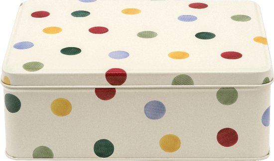 Emma Bridgewater - Vershouddoos - Bewaarblik - Rechthoek - Polka Dots