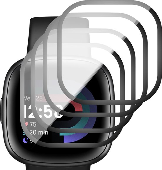 Protection écran Coque Pour Fitbit Sense 2 / Versa 4, Anti-Rayures