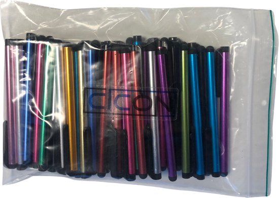 Cicon Stylus pen 25 pack - Touch pen voor tablet en smartphone van Merkloos — afbeelding 5