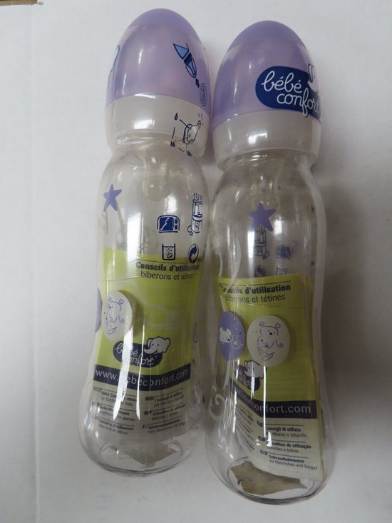 Bebe confort - 2 pack - Fles - Papfles - Fles 260ml