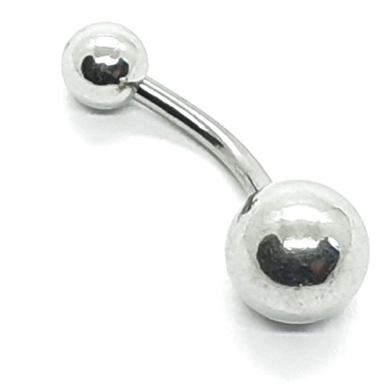 Navel Piercing - Zilver