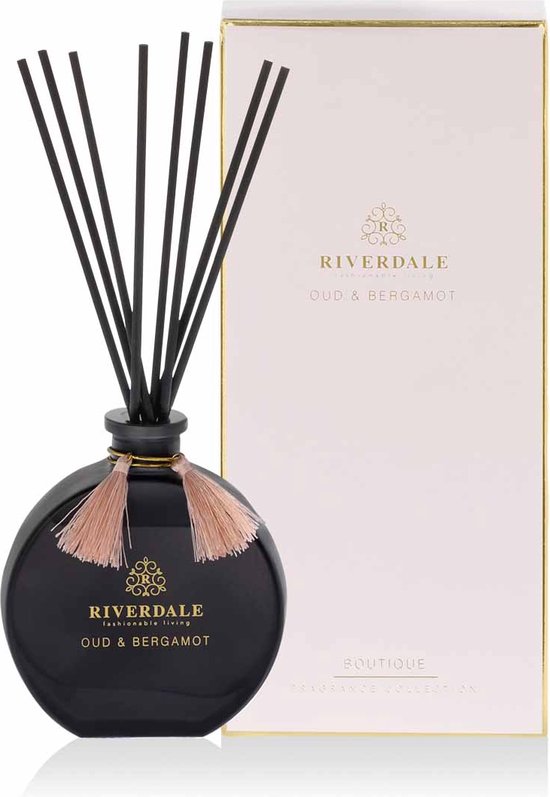 Riverdale - Boutique Geurstokjes Oud & Bergamot - 90ml Diverse