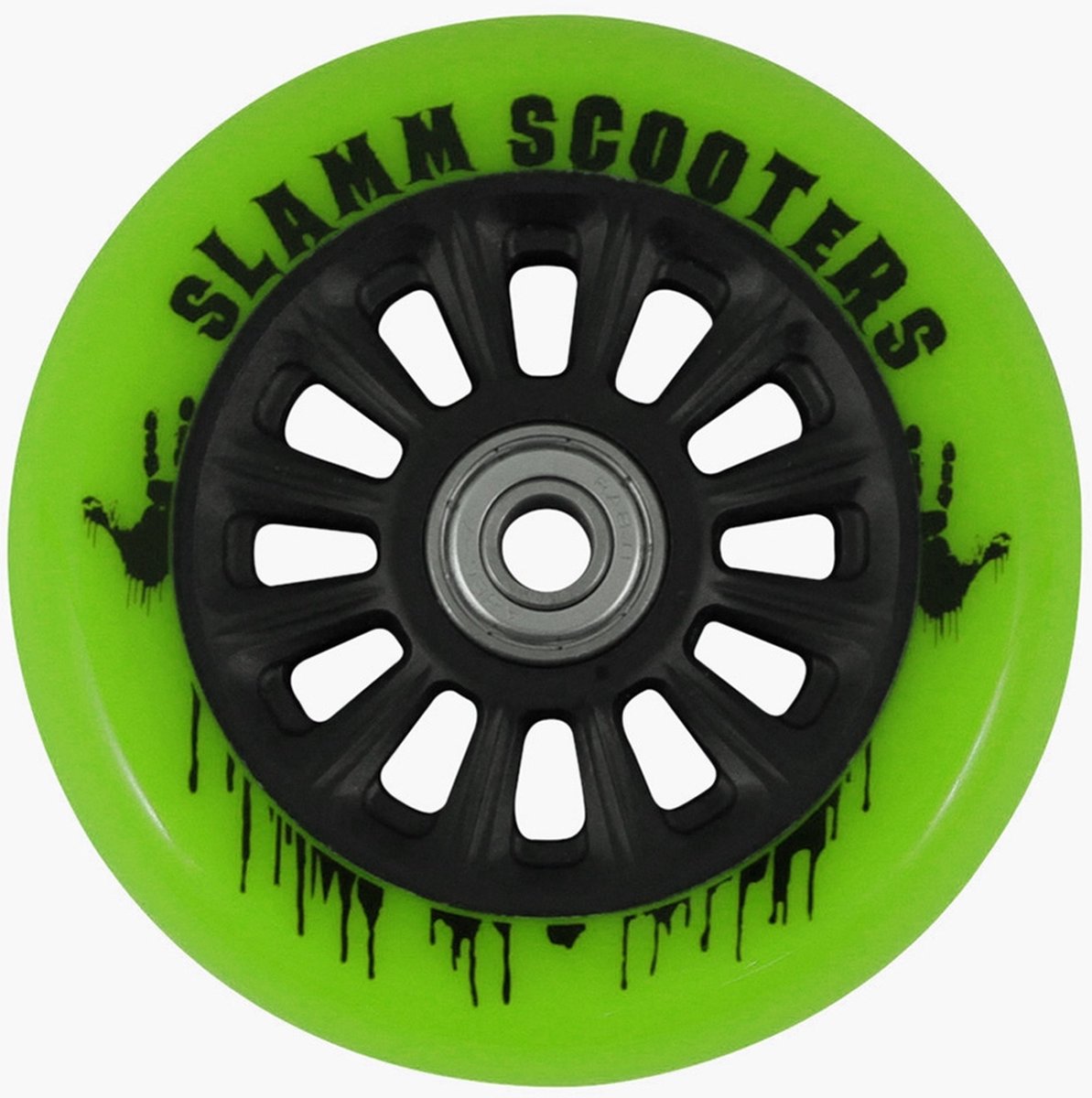 Stunt Step wielen Slamm NY groen 110mm