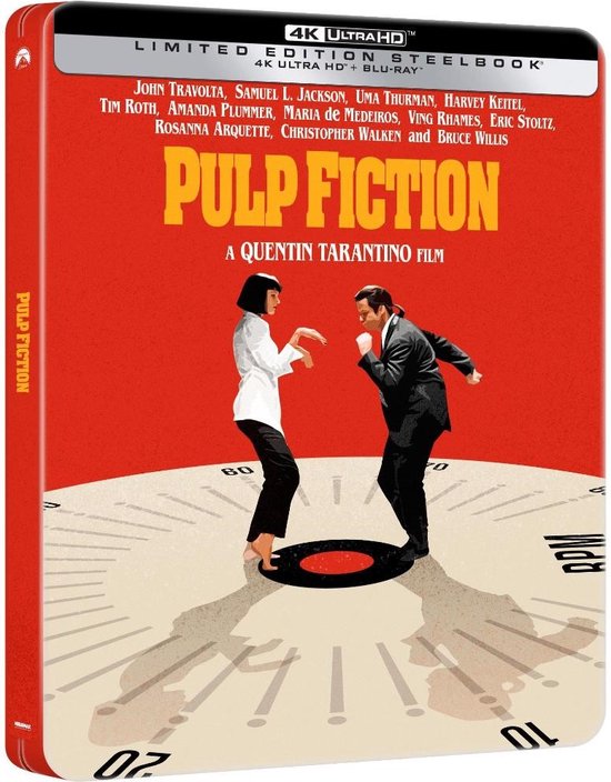 Pulp Fiction (4K Ultra HD Blu-ray) (Steelbook) - Dutch Film Works