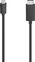 Hama Video-kabel USB-C-stekker - DisplayPort-stekker Ultra-HD 4K 1,50 M