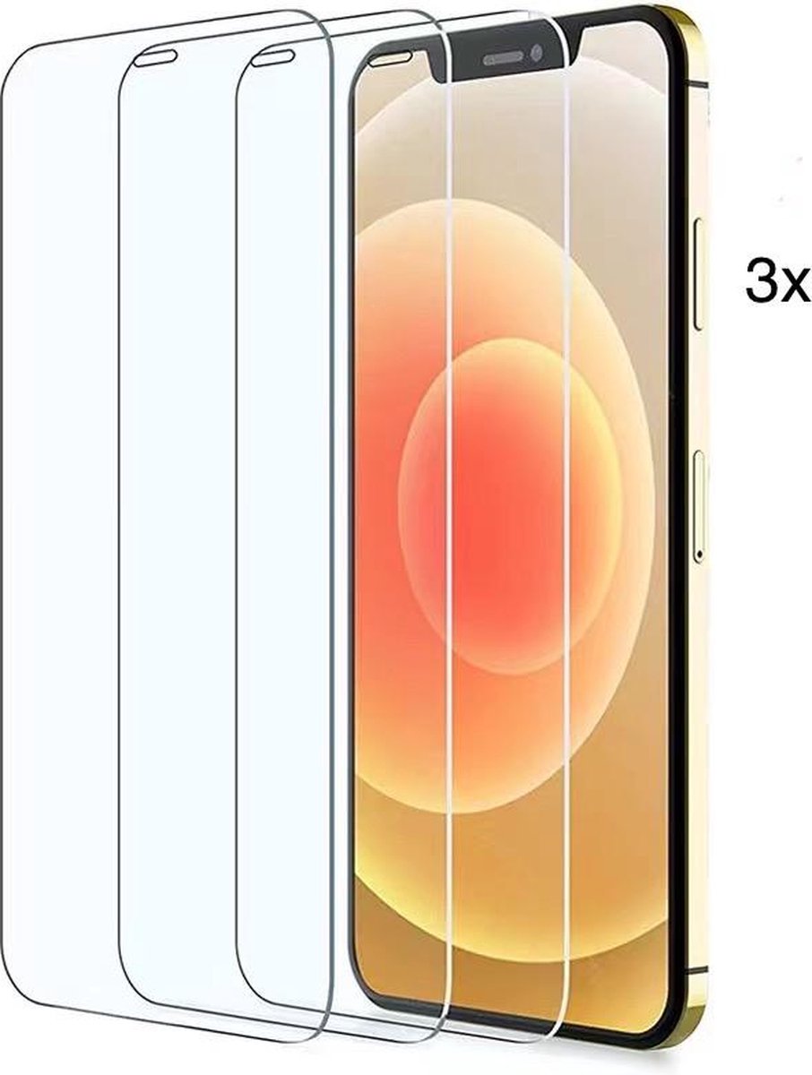 3 STUKS Huawei Y5P Screenprotector - Beschermglas Huawei Y5P tempered Glas