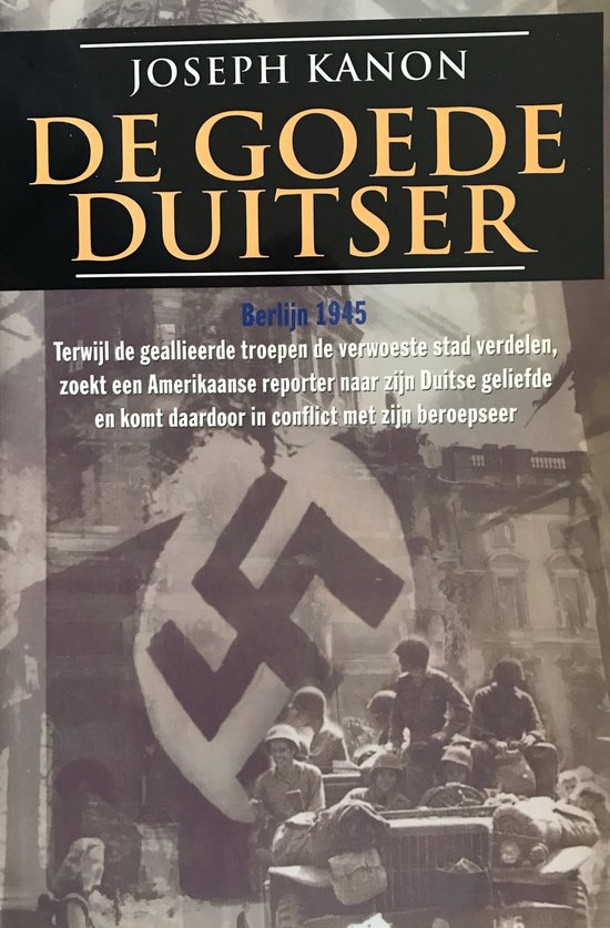 Cover van het boek 'De goede Duitser'