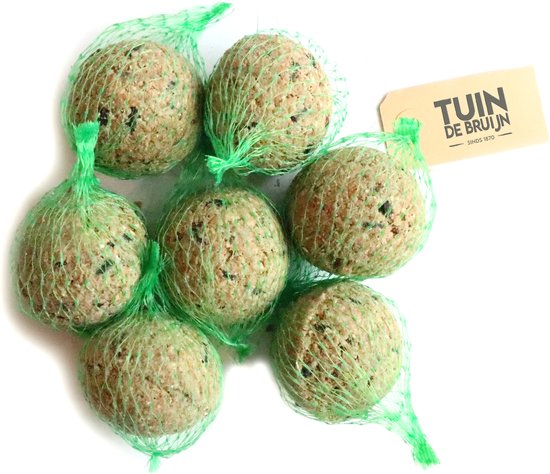 Tuin de Bruijn® Compleet vogelvoer pakket - buitenvogelvoer - vogel pindakaas - pinda's - vetbollen - strooivoer