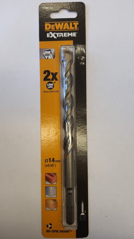 DeWALT DT70761-QZ 72 Piece Extreme Masonry Bits And HSS Metal Drill