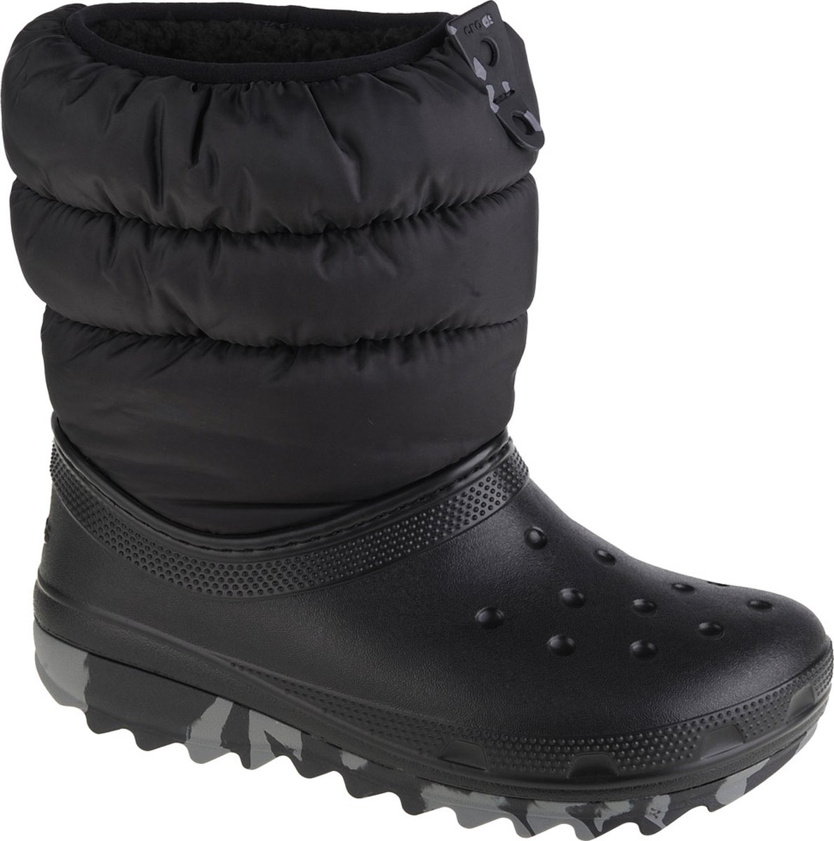 Crocs Classic Neo Puff Kindersneeuwlaars – Gemaakt van Croslite Zwart