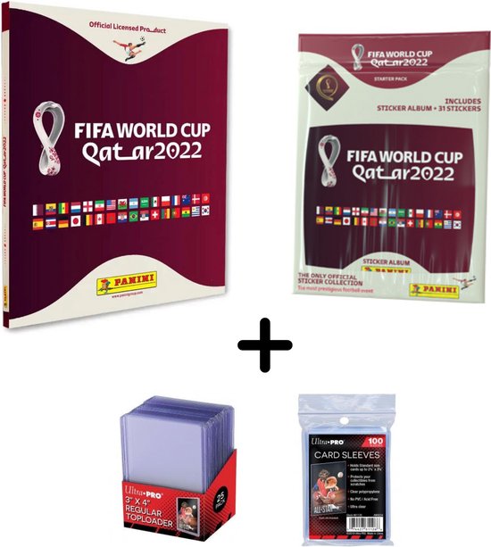 Afbeelding van het spel Panini 2022 Qatar World Cup Sticker Combi Set