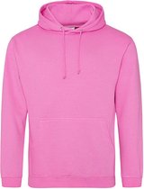 AWDis Just Hoods / Candyfloss Pink College Hoodie size M