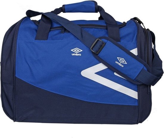 Umbro sporttas blauw 51cm met zijvak