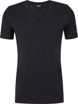 HUGO BOSS Motion stretch T-shirt slim fit (1-pack) - heren T-shirt V-hals - zwart - Maat: XL