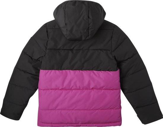 O'Neill Jacket Girls O'RIGINALS PUFFER ANORAK Black Out Color Block 176 - Black Out Color Block 52% Polyester, 48% Polyester recyclé