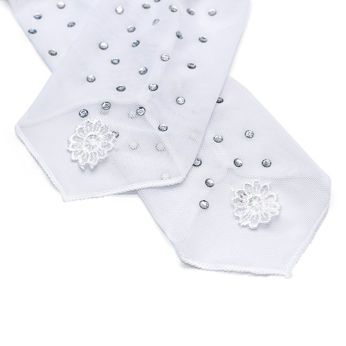 Joya Kids® Luxe Blauwe ijsprinses Verkleed Jurk met Ster | Glamour Jurk met sleep | Prinsessenjurk meisje | Verkleedjurk + Accessoires set | Blauw | Maat 128/134 (130) — afbeelding 8