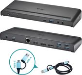 I-tec USB-C Docking Station 2 x HDMI + 1 x DP 4K Video en vele andere poorten