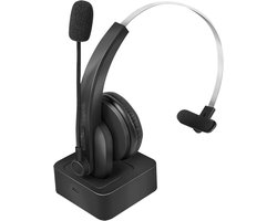 LogiLink BT0059 On Ear headset Telefoon Bluetooth Mono Zwart