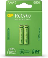 GP ReCyko+ AAA Oplaadbare Batterijen 950 mAh