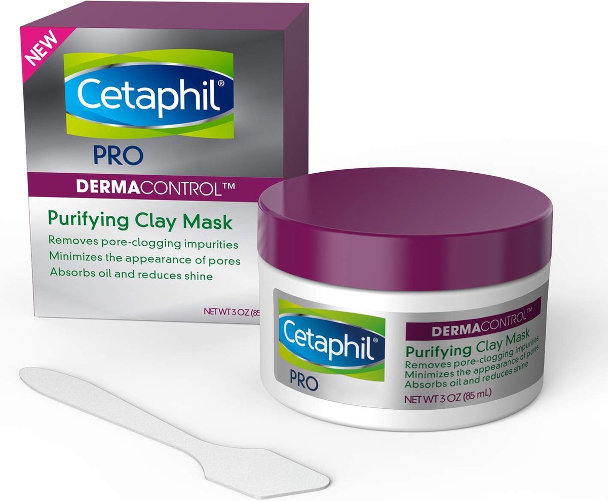 Cetaphil Pro Dermacontrol Purifying Clay Mask with Bentoniet klei voor de vette, gevoelige en gecombineerde huid
