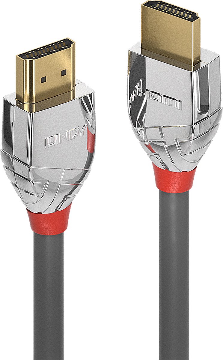 Lindy Cromo Line HDMI met ethernetkabel 2 m