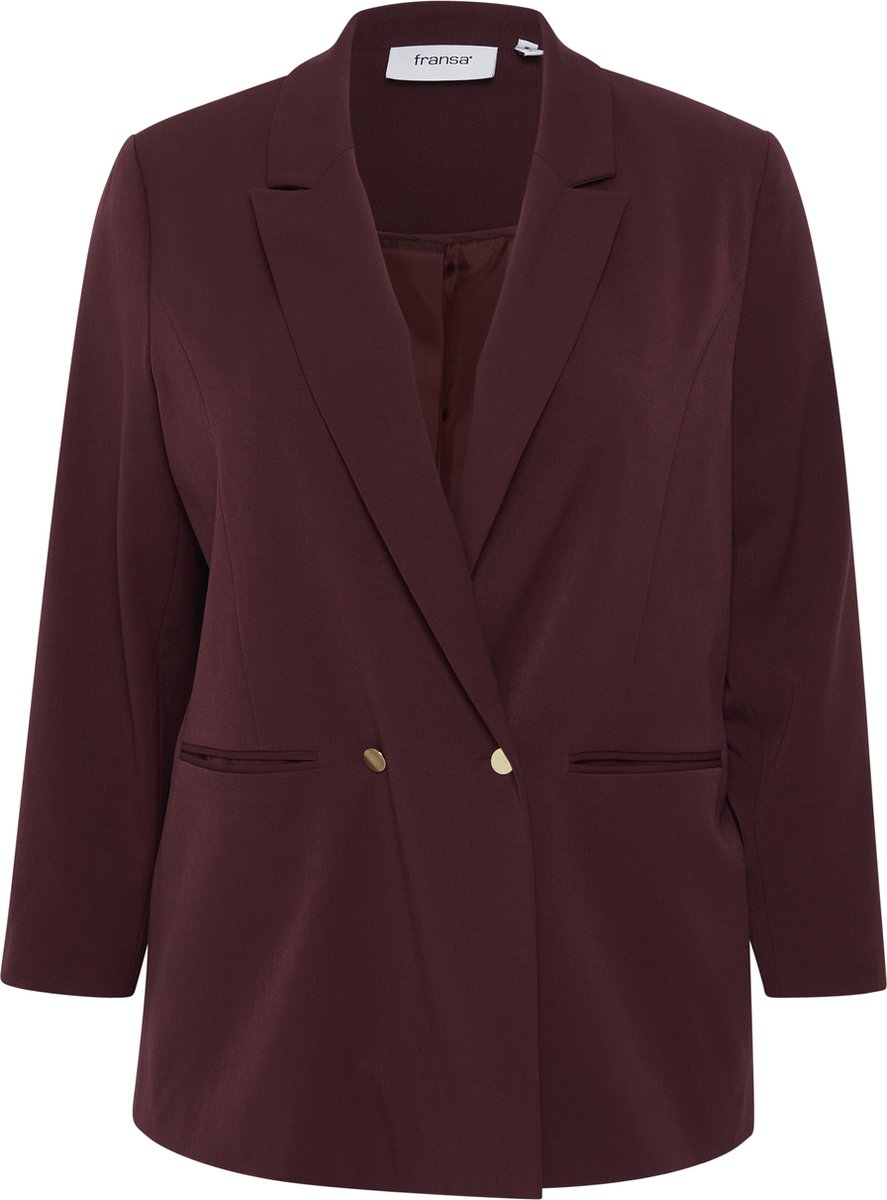 Fransa Plus FPNOLA BLA 1 Dames Blazer - Maat 50