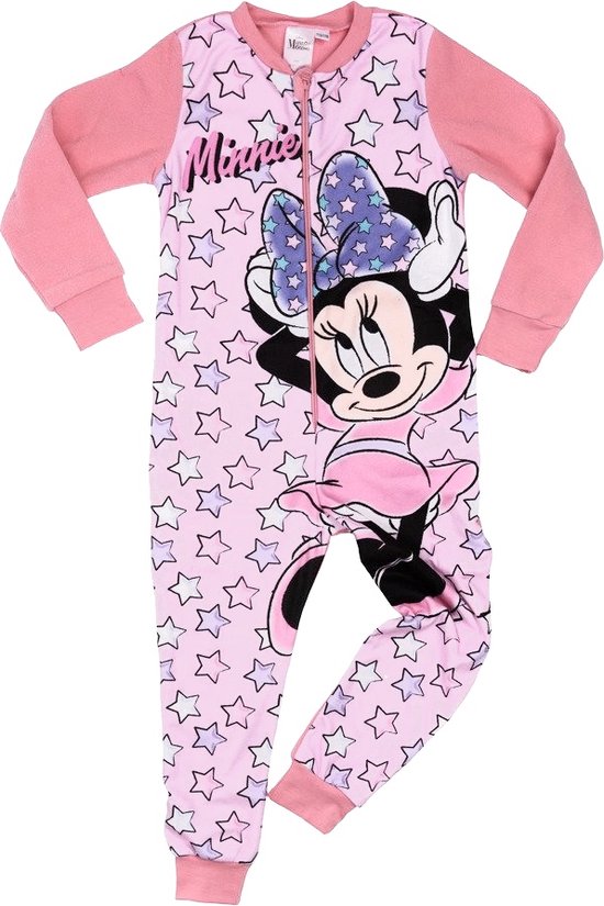 Disney Minnie Mouse onesie - combinaison / pyjama / homesuit - rose - taille 122/128