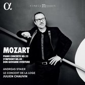 Julien Chauvin, Andreas Staier, Le Concert De La Loge - Piano Concerto No. 23, Symphony No. 40 & Don Giovanni (CD)
