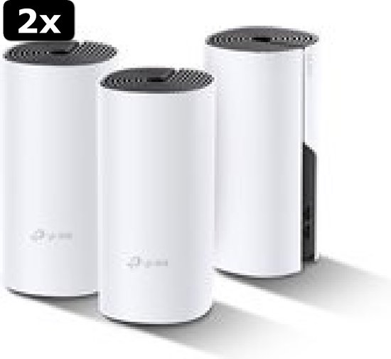 2x TP-Link Deco P9 - Multiroom WiFi - Mesh WiFi - 3-Pack - Wit | bol.com