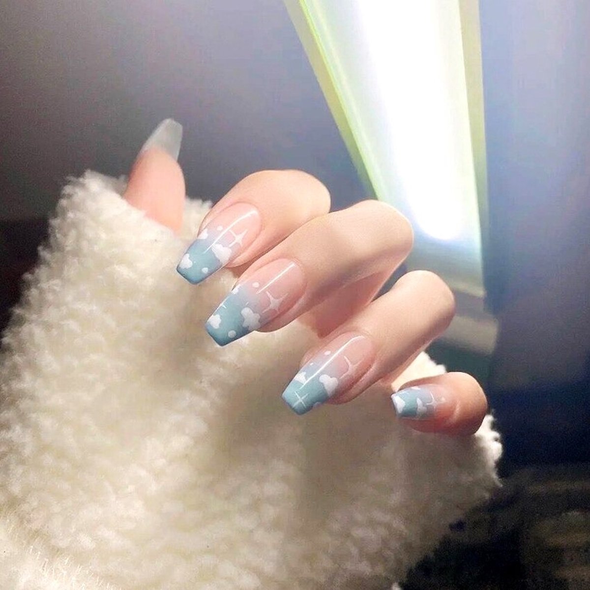 Goedkoopste 24 Stuks Nepnagels - Kunstnagels Nail Art - Plak Nagels - Multicolor