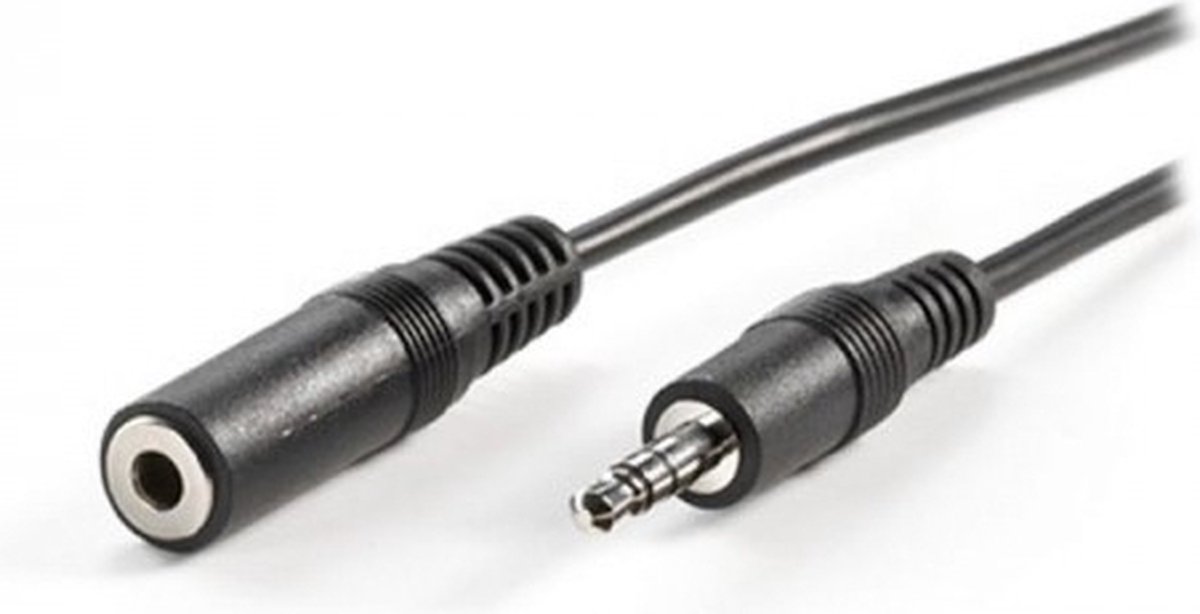 Adj 300-00006 audio kabel 3 m 3.5mm Zwart