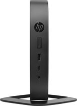 HP t530 - Thin client - towermodel - 1 x GX-215JJ 1.5 GHz - RAM 4 GB - flash 8 GB - MLC - Radeon R2E - GigE - HP ThinPro - monitor: geen - toetsenbord: Engels